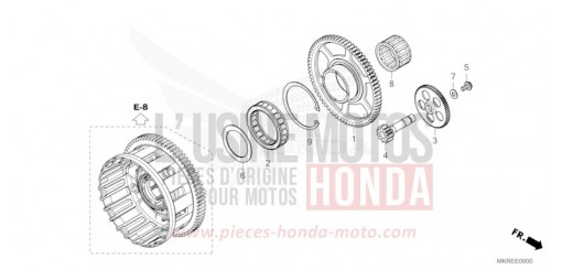 STARTING CLUTCH CBR1000SPR de 2024